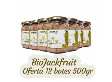 Bio Jackfruit Caja 12 Botes Vidrio x 500g