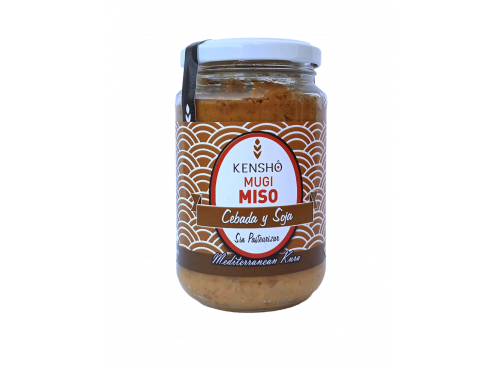 Mugi Miso sin pasteurizar - Cebada y Soja