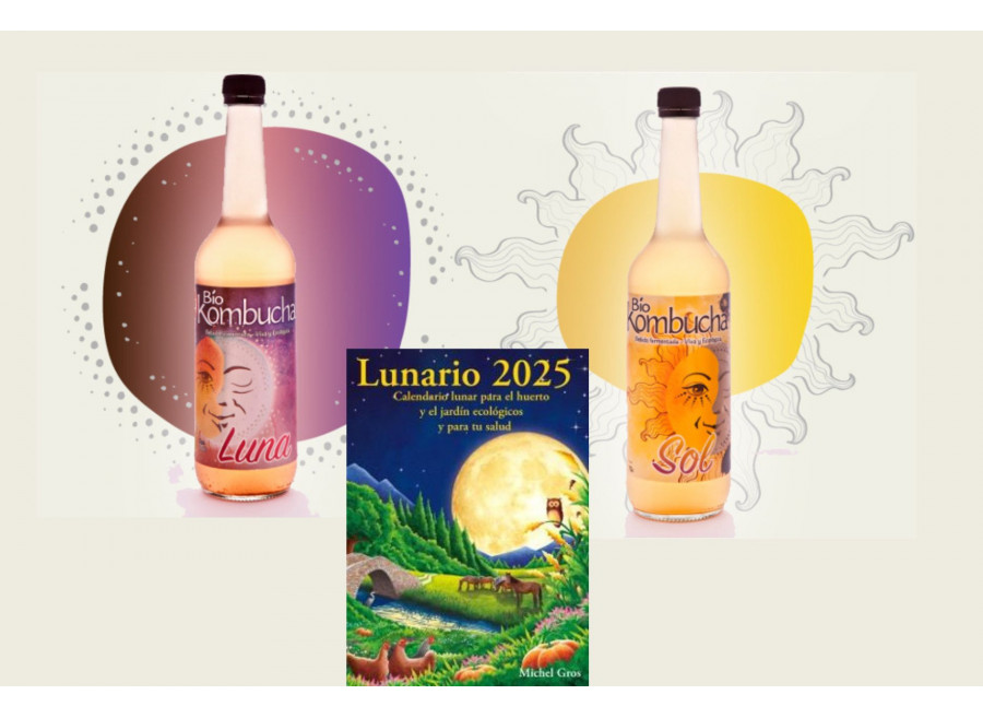 SET LUNAR -KOMBUCHA LUNA Y SOL + LUNARIO 2025