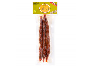 Chorizo Calabizo Vegan PICANTE 120 g 3 ud