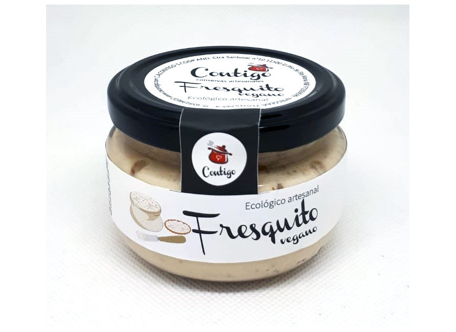 Fresquito, queso vegano, a las finas hierbas y tomate seco 120g