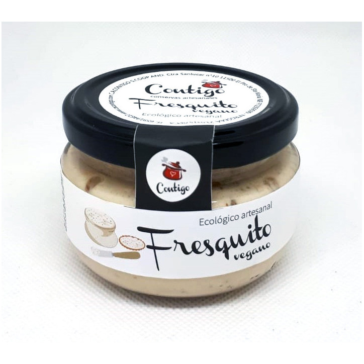 Fresquito, queso vegano, a las finas hierbas y tomate seco 120g