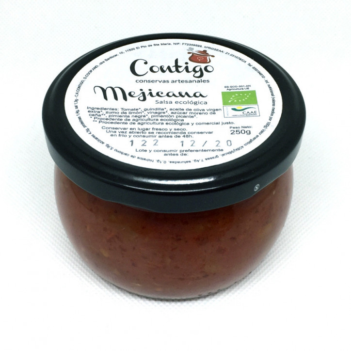 Salsa Mejicana ecológica 250g