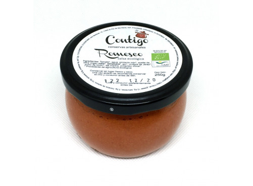 Salsa ecológica Romesco 250g