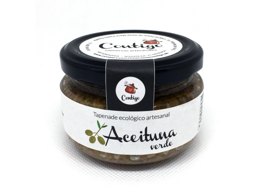 Tapenade Ecológico de Aceituna verde y Alcaparrón 120g
