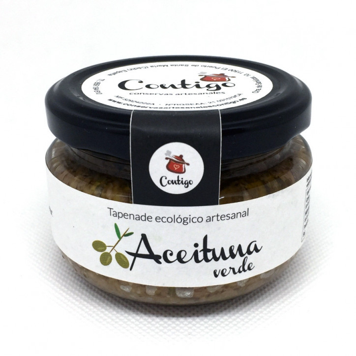 Tapenade Ecológico de Aceituna verde y Alcaparrón 120g Tapenade Ecológico de Aceituna verde y Alcaparrón 120g
