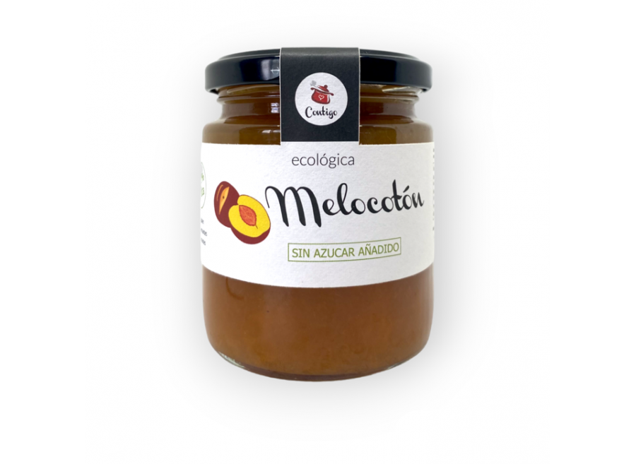 Mermelada de melocotón sin azúcar Contigo