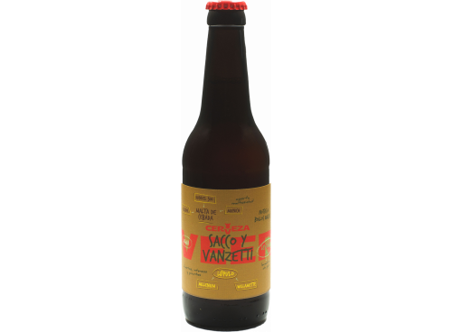 Cerveza artesana vegana VEER Sacco y Vanzetti