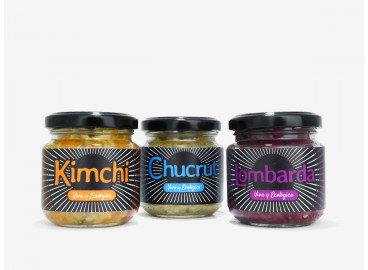 Set 3 Fermentos Kombucheria (Muestras)