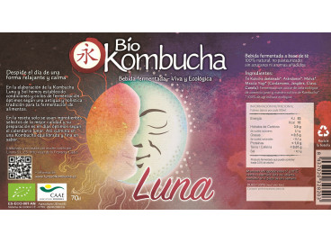 Bio Kombucha Luna 0,70L vidrio